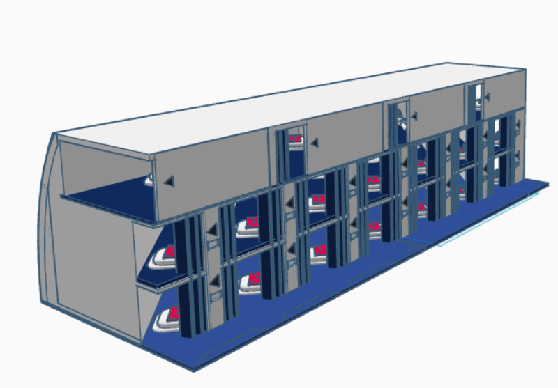 Sleeper Economy Cabin Concept