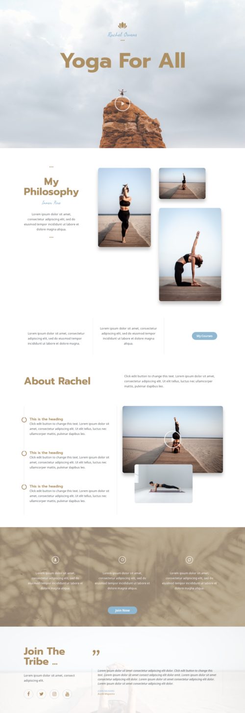 Fitness Influencer - Home 2