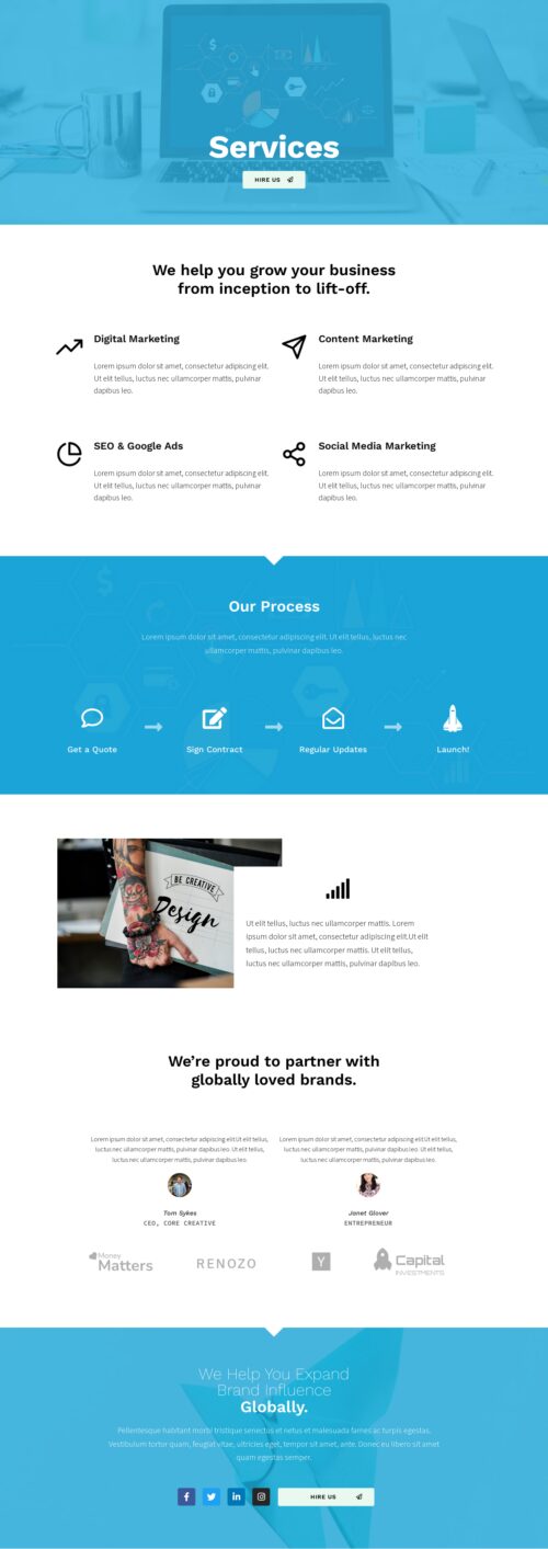 Marketing Business - Services