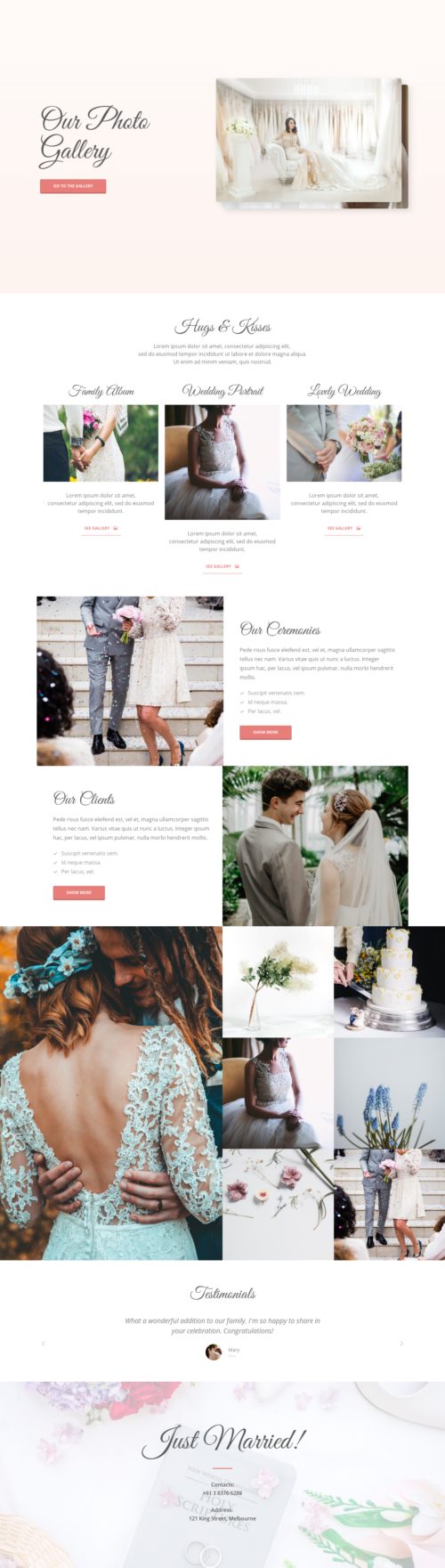 Wedding - Photo album