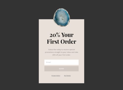 Artisan Jewelry Maker - Popup