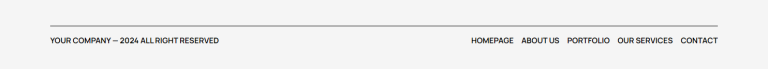 Footer c2437