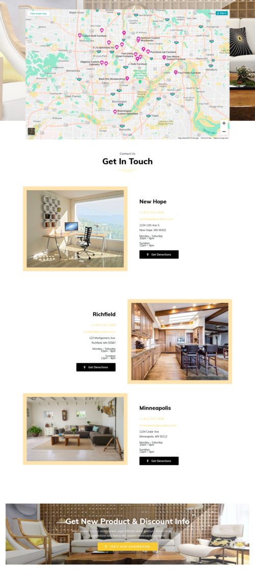 Handmade Furniture - Contact 1