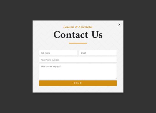 Law Firm - Popup