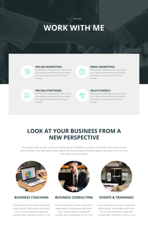 Business Coach - Work with me 3