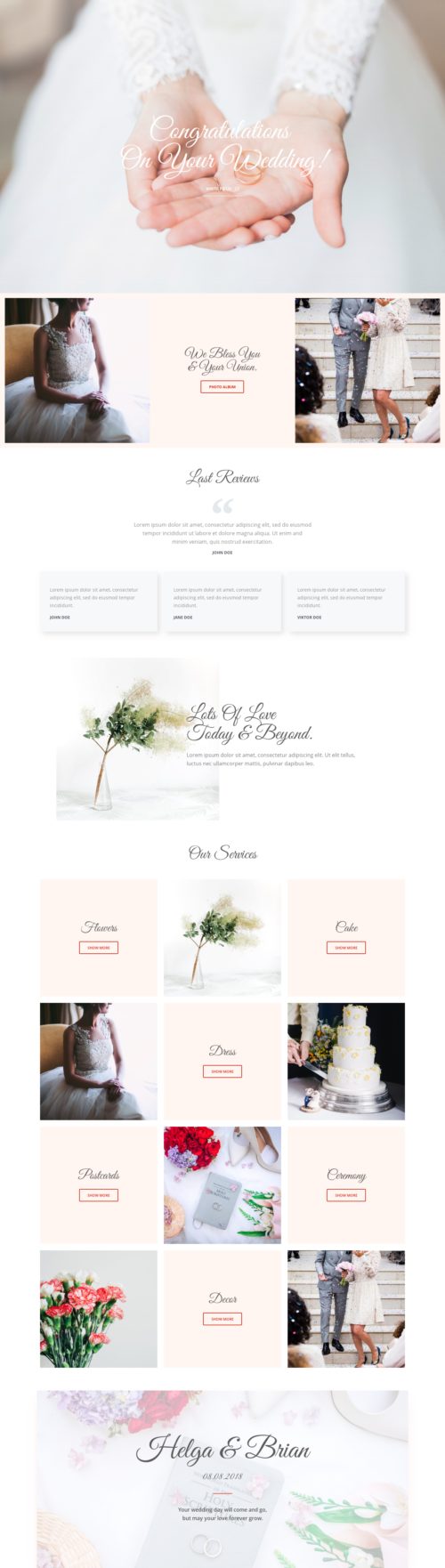 Wedding - Home 3