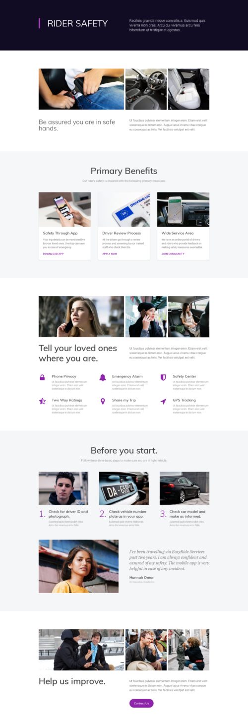 Local Ride Share - Safety 2
