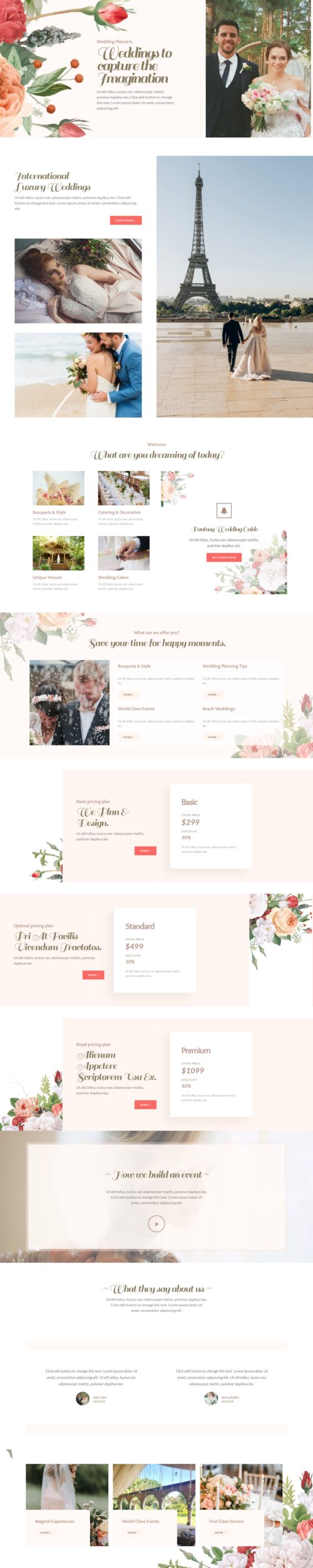 Wedding Planner - Home 2