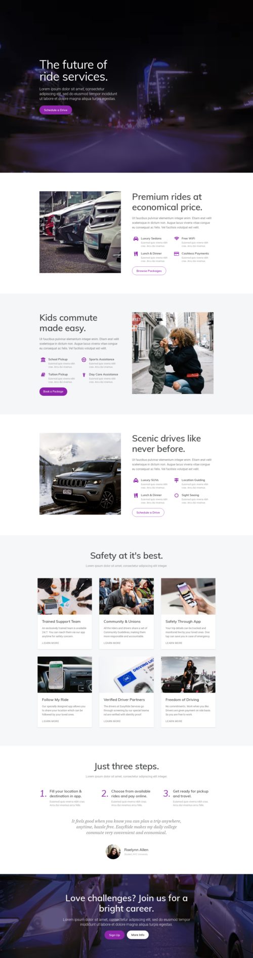 Local Ride Share - Home 2