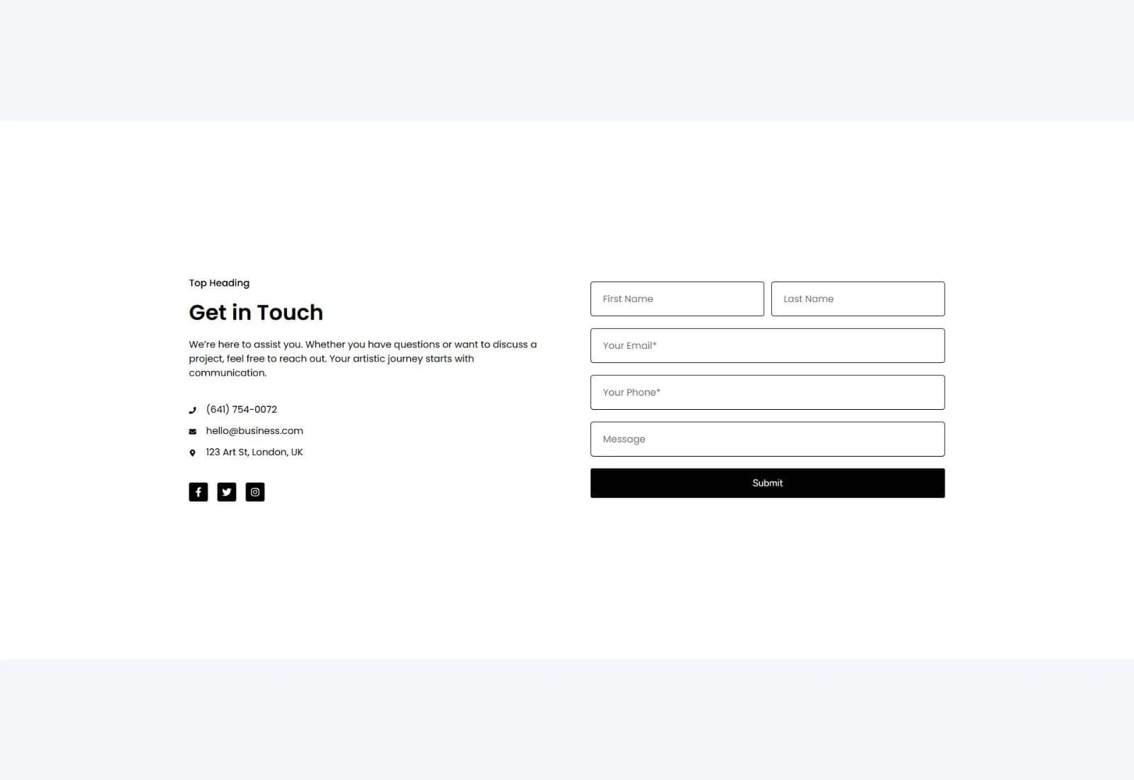 Contact 30