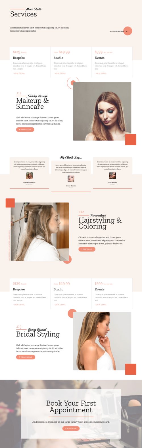 Beauty - Services