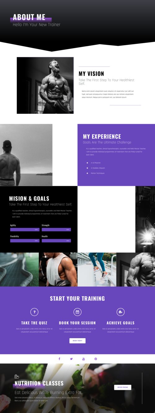 Personal Trainer - About me 3