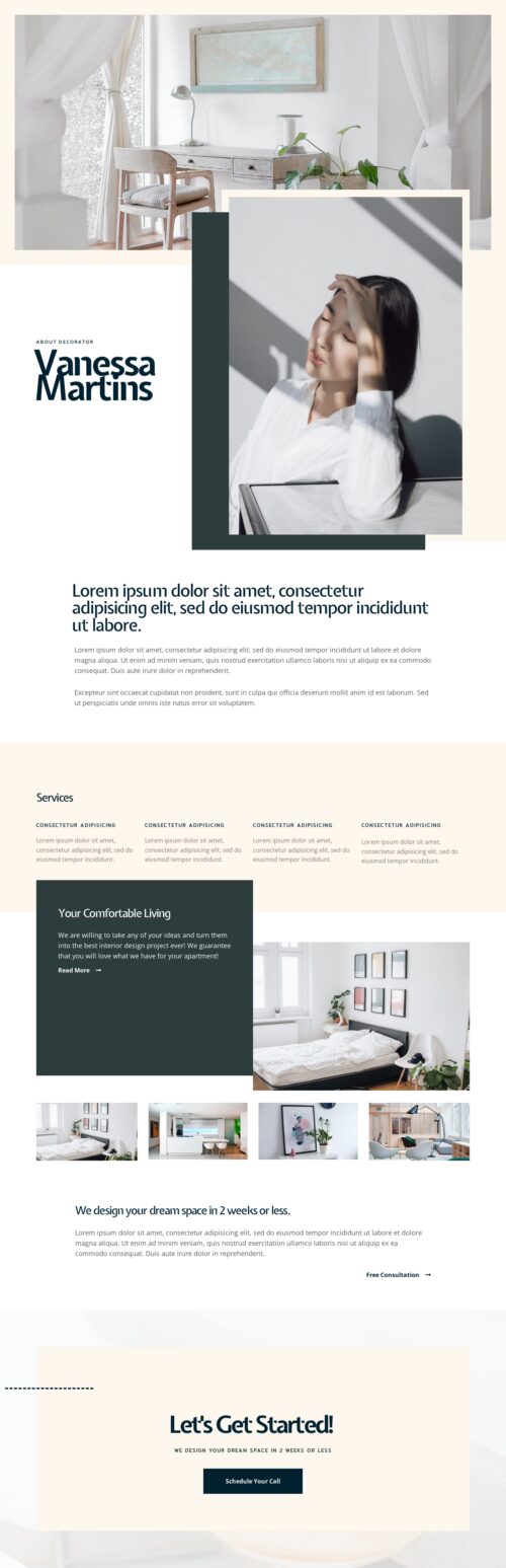 Interior Design - About