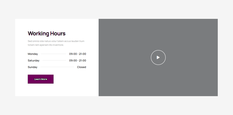Working Hours c2343
