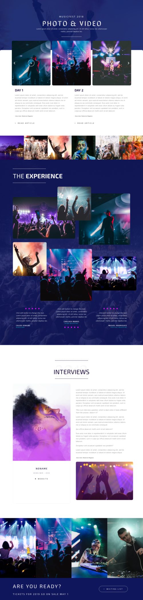 Music Festival - Photo & Video 