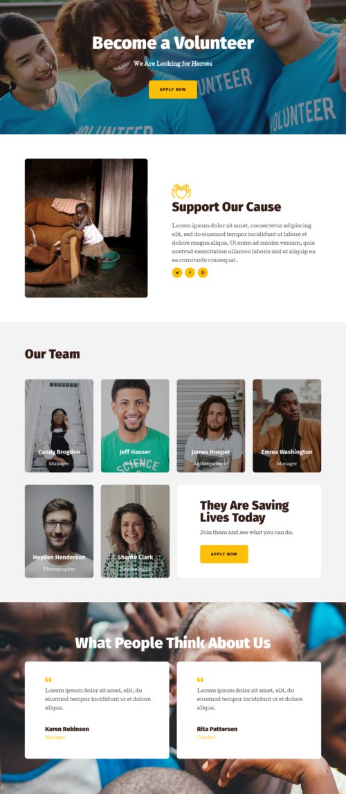 Charity Volunteer