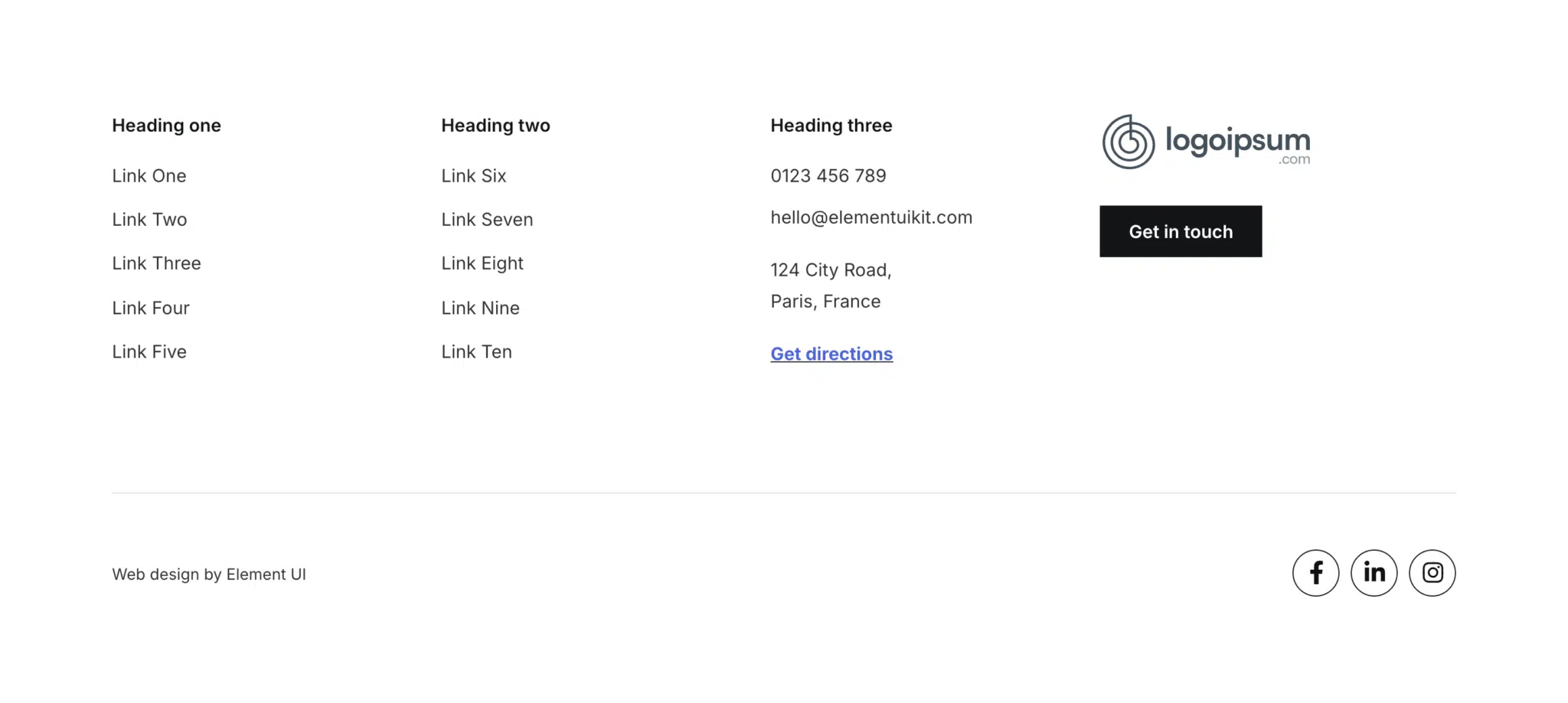 Footer 18