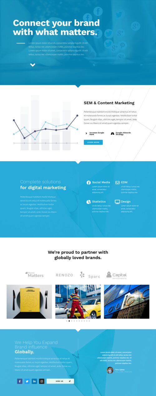Marketing Business - Home