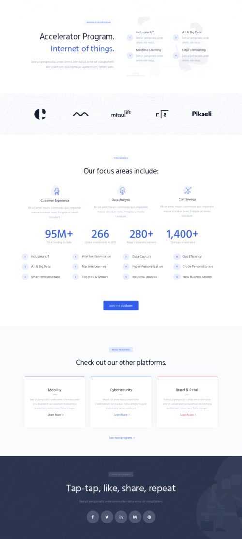 Accelerator Program