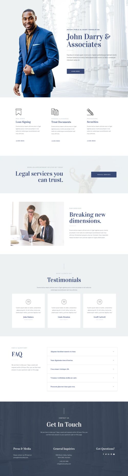 Notary Public - Home