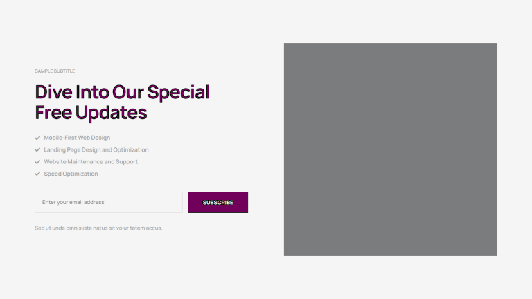 Email Opt-in c1750
