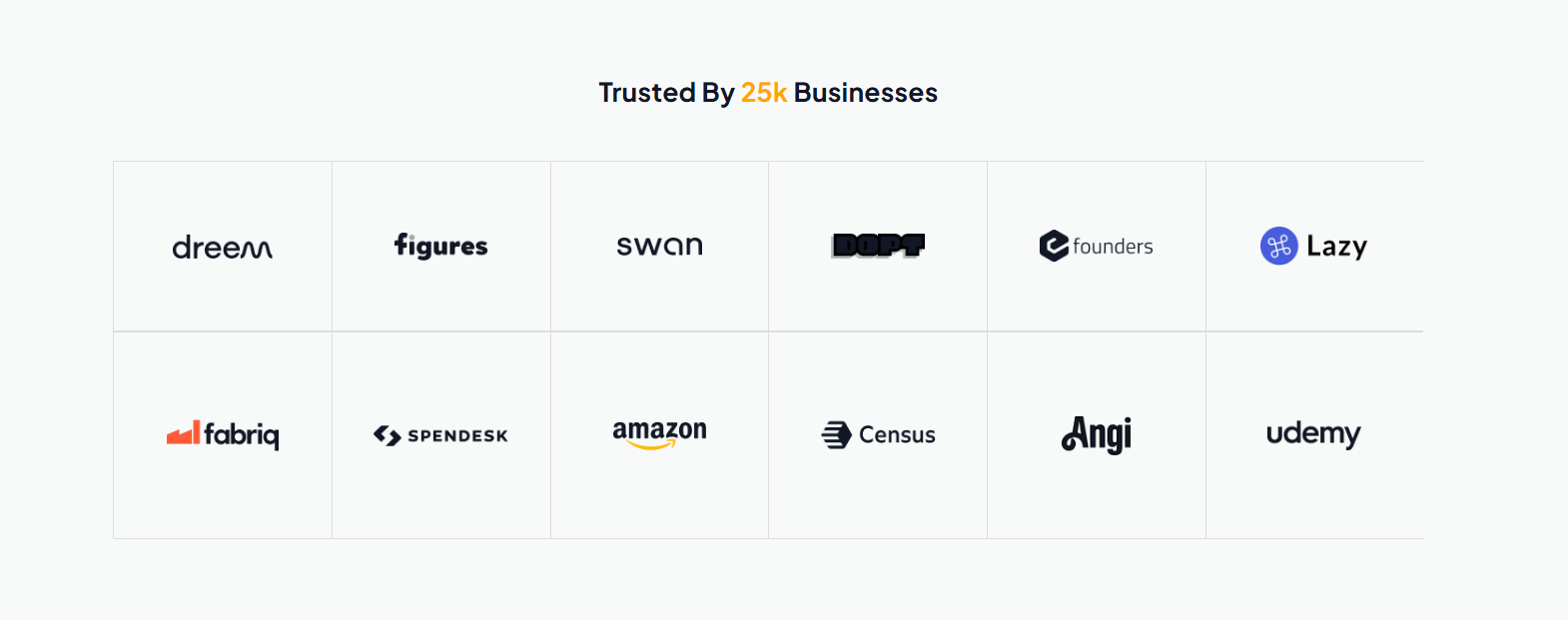 Creative Agency - Logo Grid 1