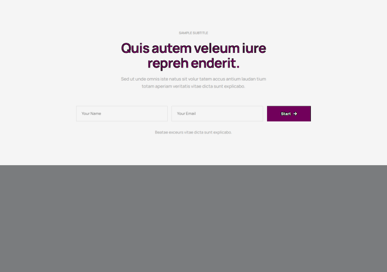 Email Opt-in c1239