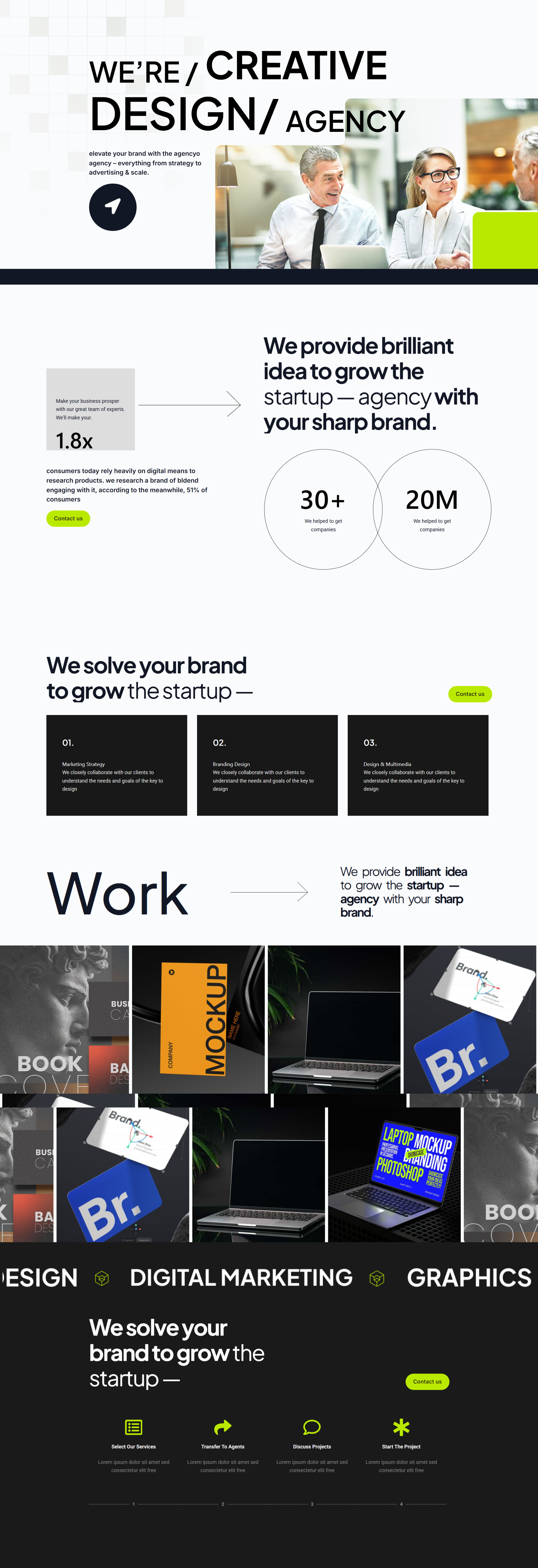Creative Agency - Web Design