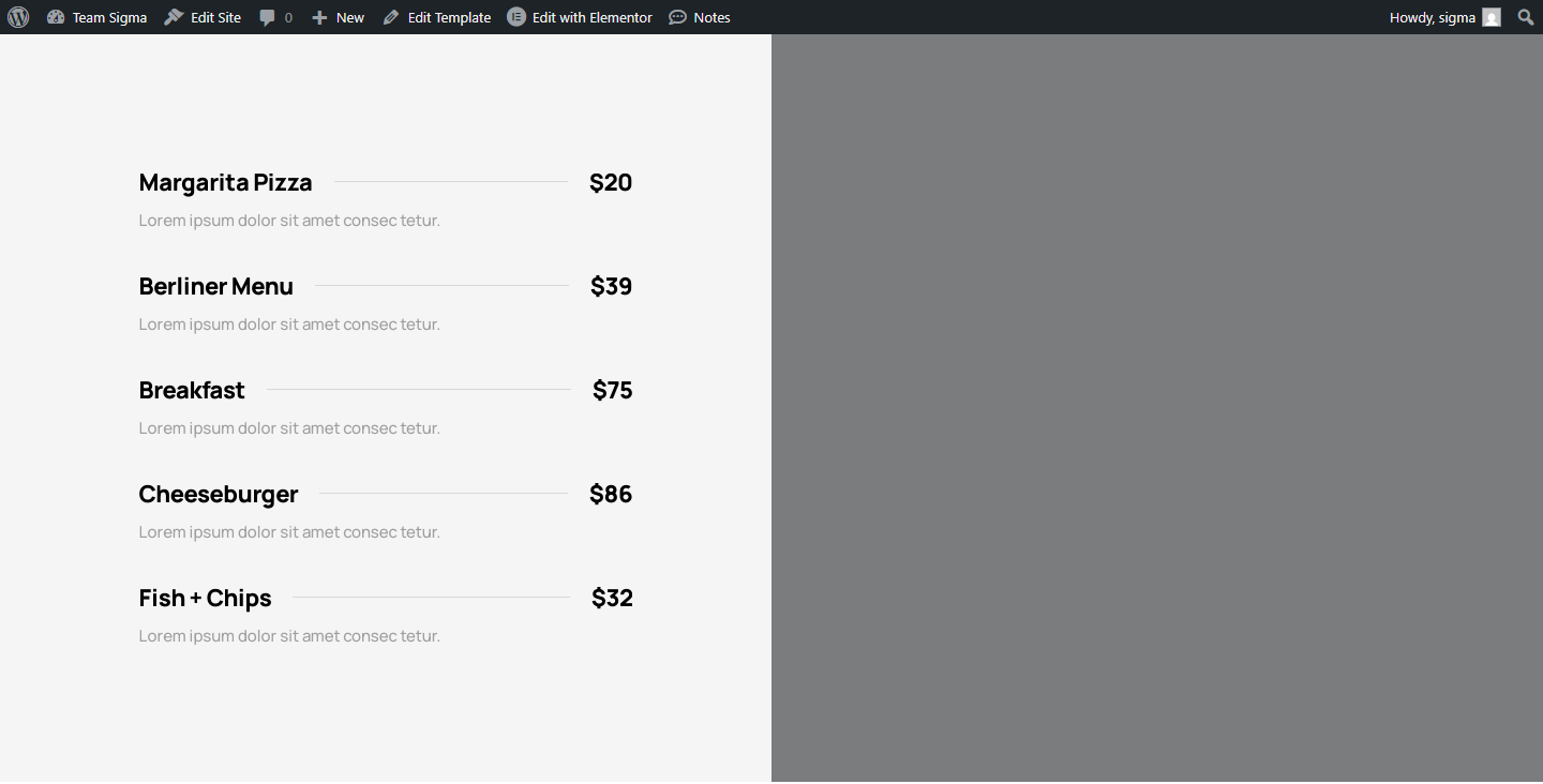 Price List c3081