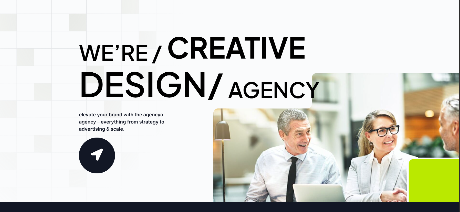 Creative Agency - Hero 1