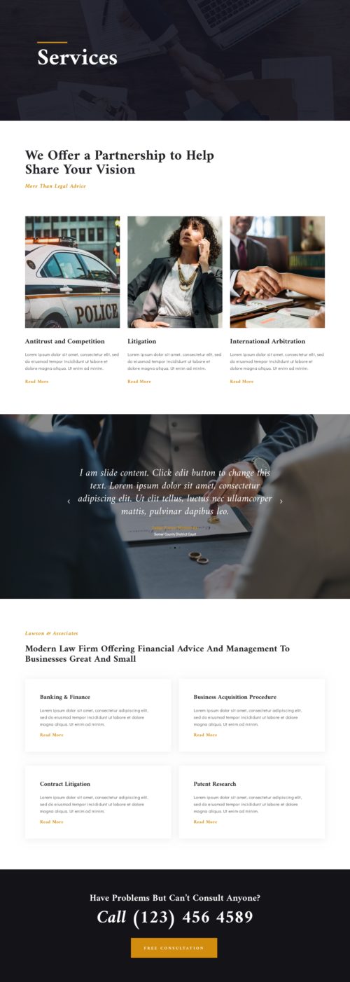 Law Firm - Services 2