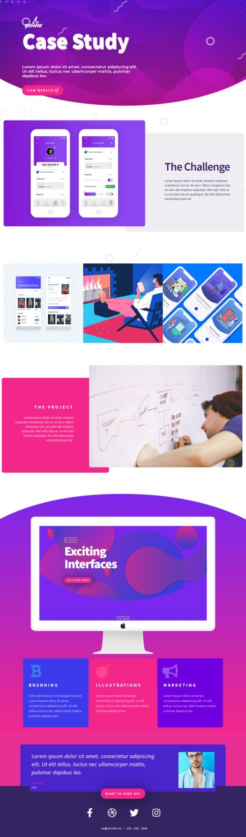 Web Agency - Case study 2