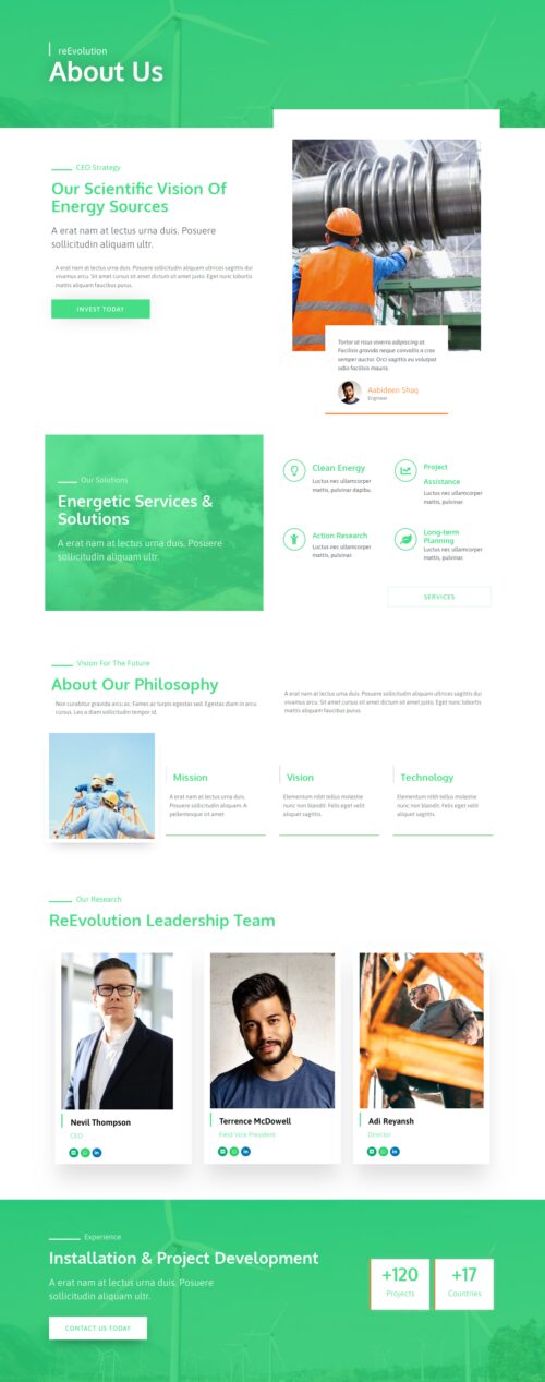 Solar Company - About us