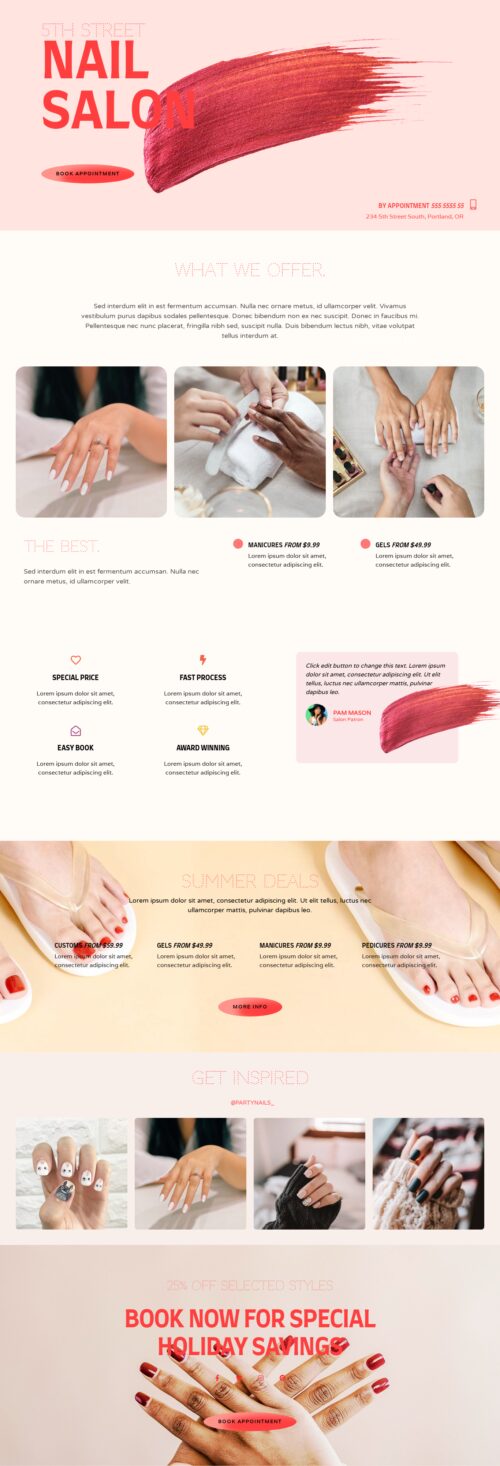 Nail Salon - Home 3