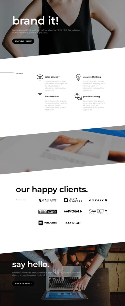 Creative Agency - Services 2