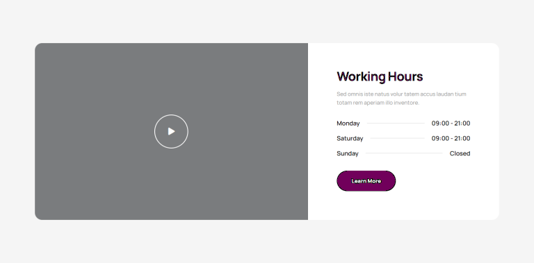 Working Hours c2344