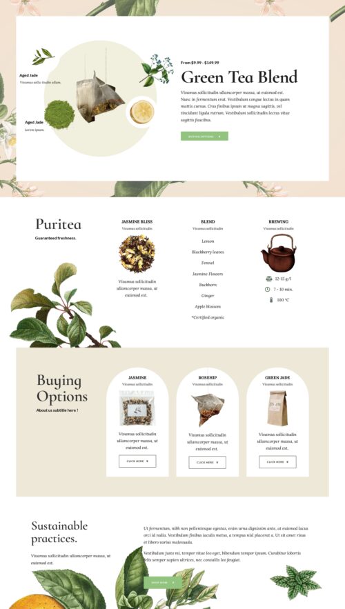 Tea Shoppe - About us