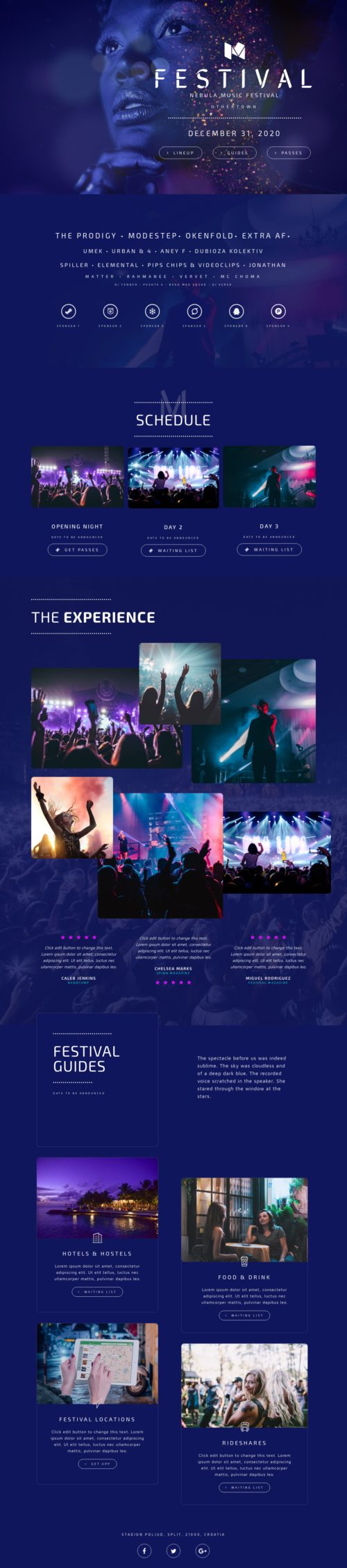 Music Festival - Home 2