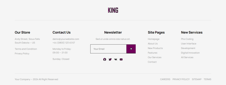 Footer c2477
