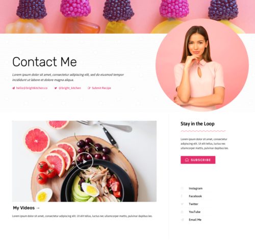 Recipe - Contact 1