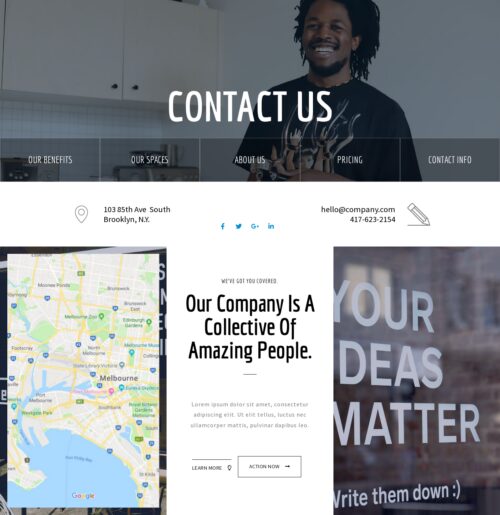 CoWorking Space - Contact
