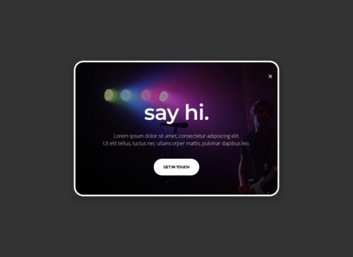 Creative Agency - Popup