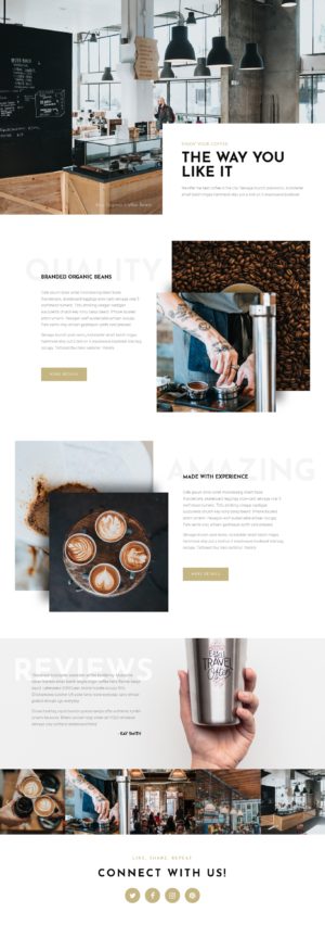 Coffee Shop - Home