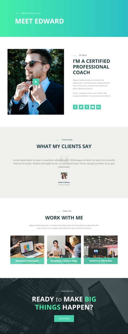 Business Coach - About 2