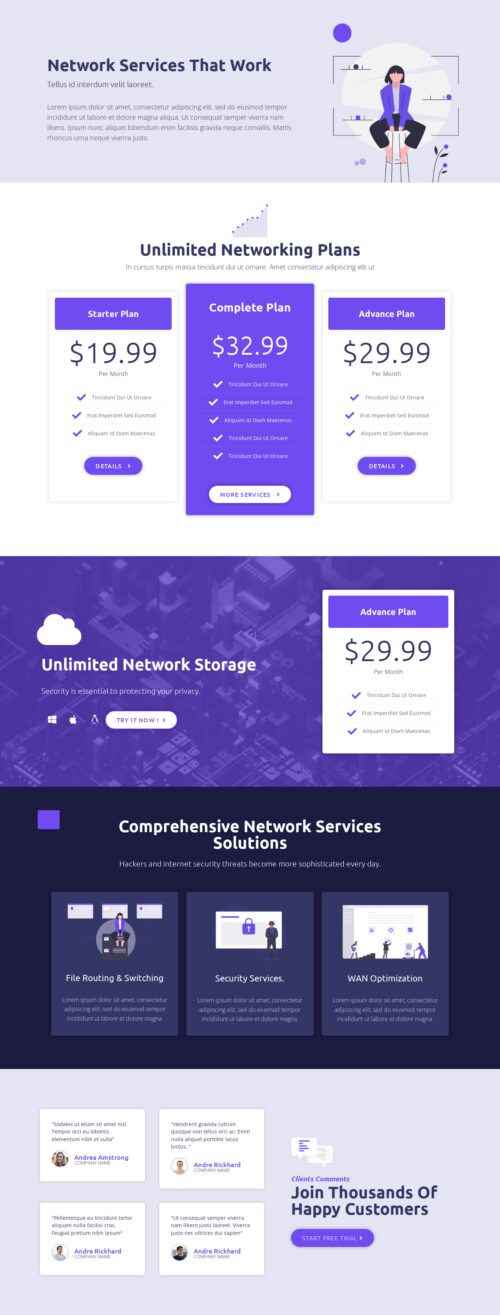 Internet Company - Pricing