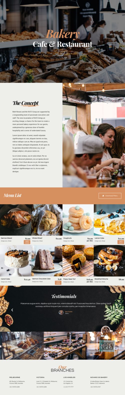 Bakery - Home