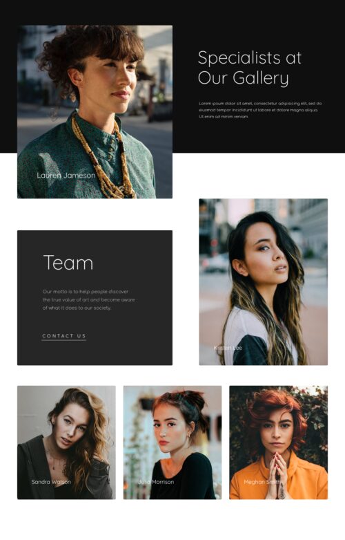 Art Gallery - Team 1
