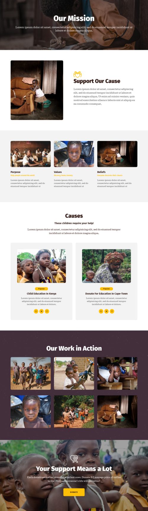 Charity Mission