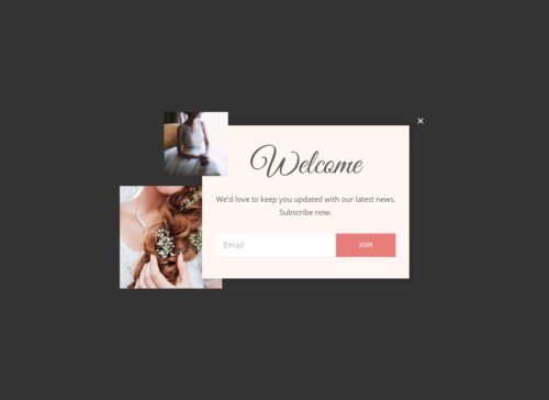 Wedding - Popup