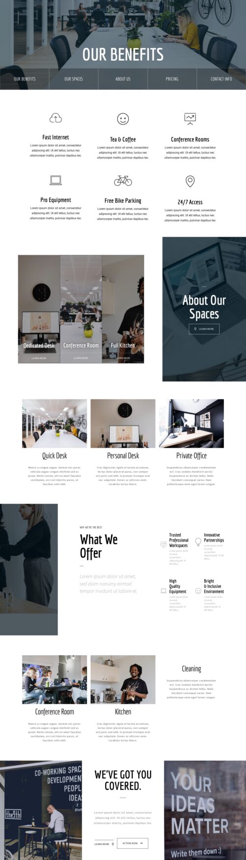 CoWorking Space - Services